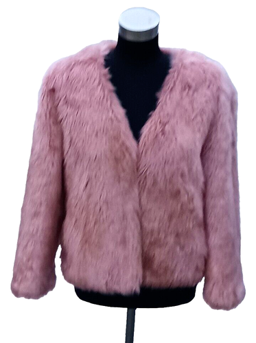 Chaqueta para mujer cuello en V Lanshifei talla S rosa melocotón 4 6 - Imagen 2 de 5