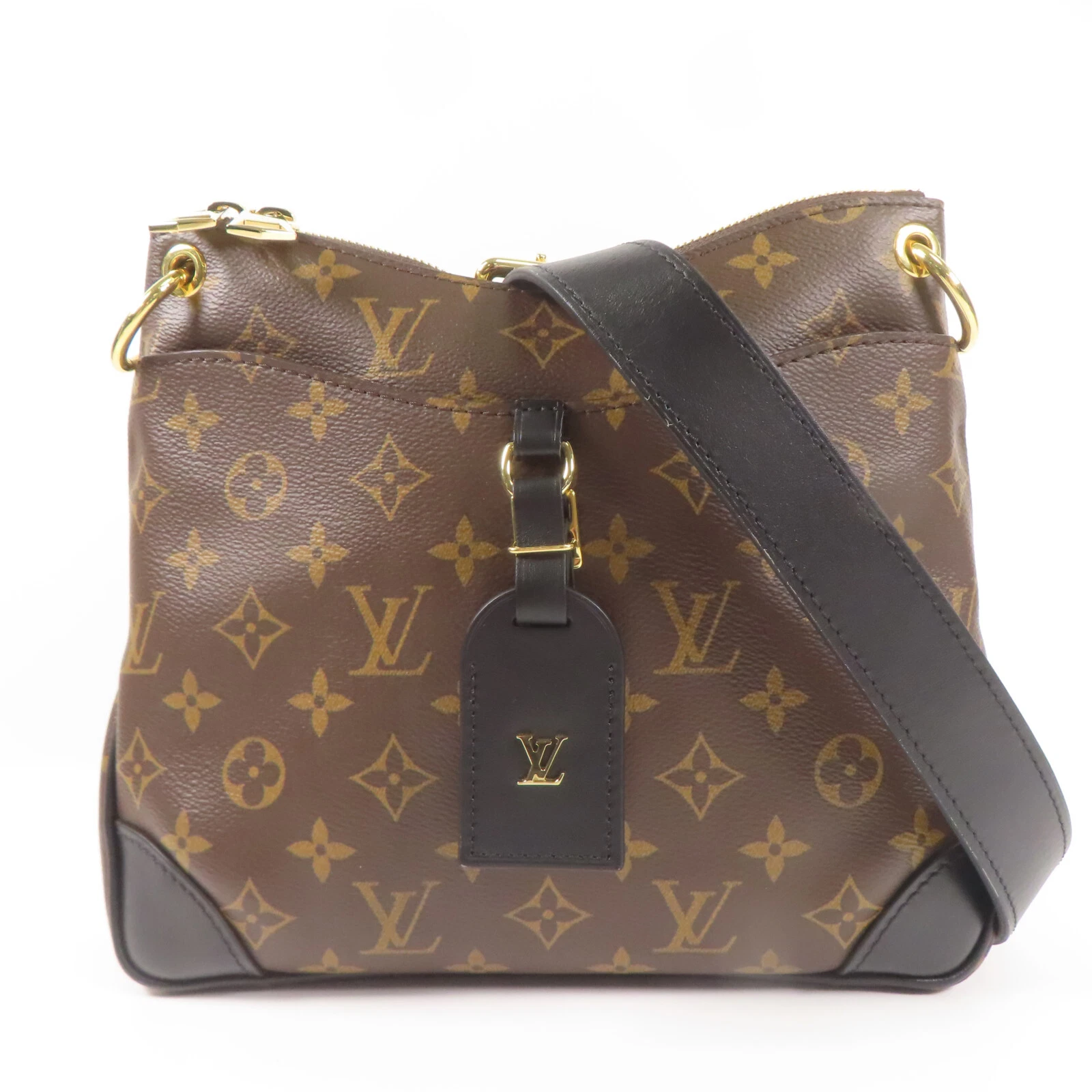 LOUIS VUITTON（LV） Borsa a tracolla Louis Vuitton LV GHW Odeon M45353 Monogram Marrone
