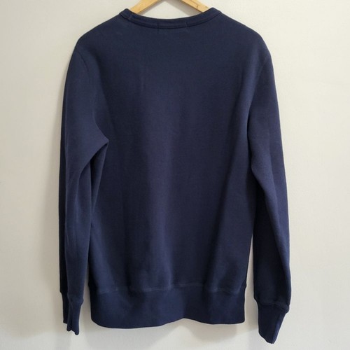 Redwood Classics Navy Blue Unisex Crewneck Sweatshirt Size Medium Made In Canada - Picture 5 of 7