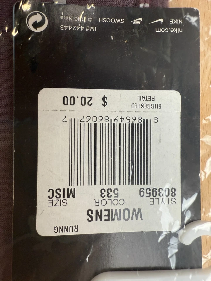 Обруч для волос женский Nike Run Flash Running Berry B один размер - Изображение 2 из 4