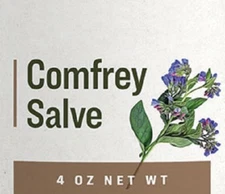 COMFREY SALVE - Organic Healthy Skin Support & All Natural Inflammation Aid USA