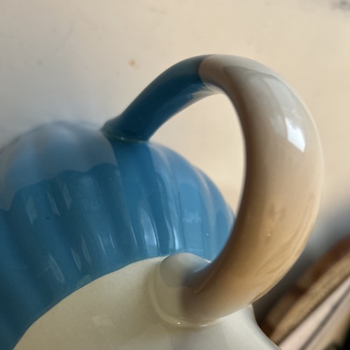 Pacific Night Ceramic Pitcher With Handle 8.25”High Large Blue by CANVAS - Picture 8 of 11