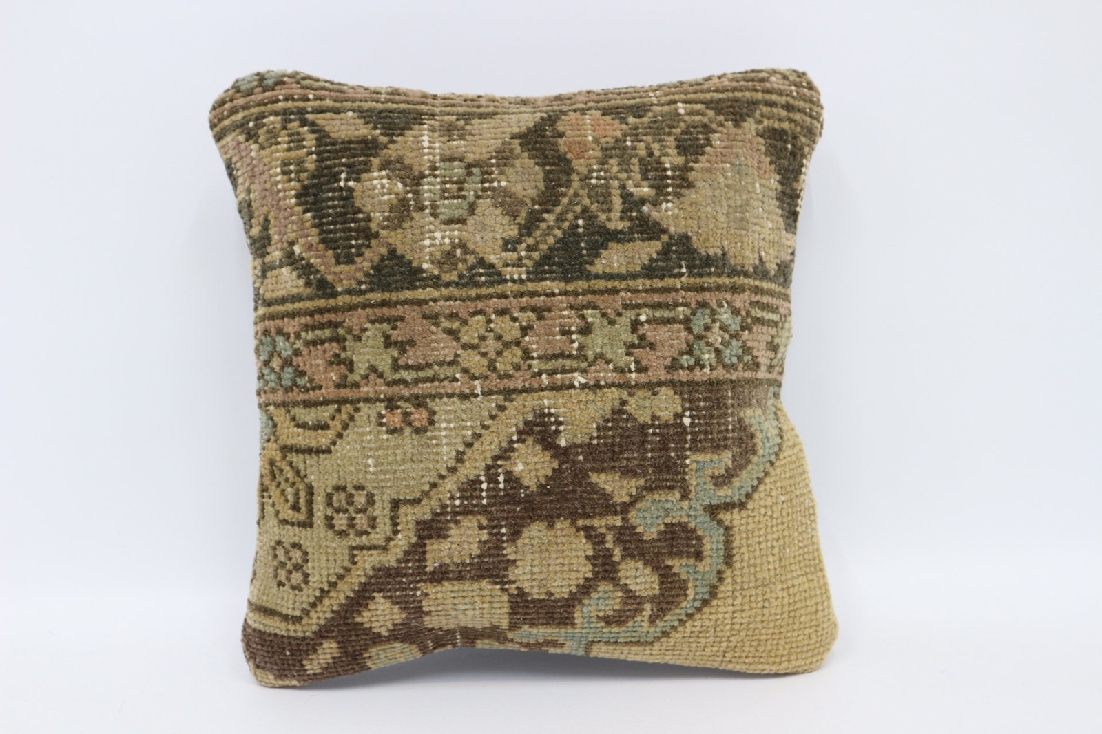 Handmade Kilim Cushion, Throw Kilim Pillow, 12