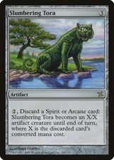 MTG Slumbering Tora  - Betrayers of Kamigawa #161