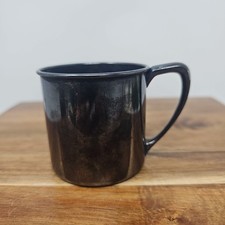 Vintage Silverplate Baby Cup Oneida Silversmiths Unengraved Heavy Patina