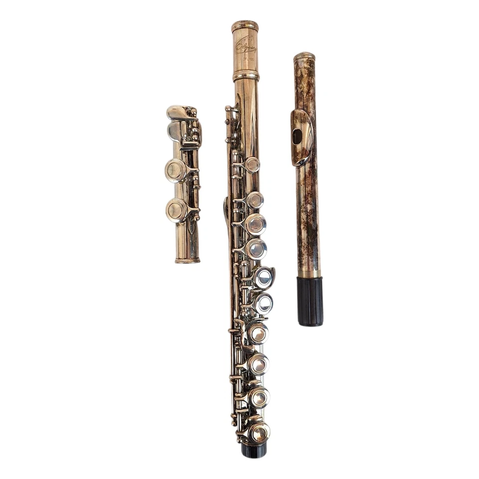 Conjunto de flauta debut Odyssey OFL100 agujero cerrado C con llave G desplazada y estuche rígido Foto 3 de 4