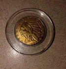 1929 LIBERTY INDIAN  $5 Five Dollar Commemorative 24k Gold Plated Coin COPY