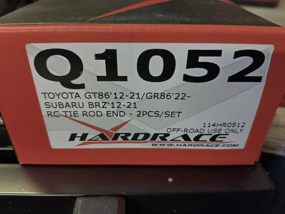 Extremo de barra de amarre central con rodillo Hardrace apto para Toyota 86/BRZ/GR86 nuevo  Foto 4 de 4
