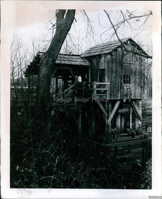 1955 State Park Photo Contest Prize Winner Governor Stratton Mill Dam Photo 8x10