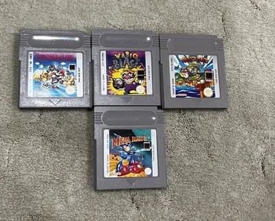 Nintendo Gameboy Wario Land Wario Blast Mega Man & Mario - Bild 1 von 4
