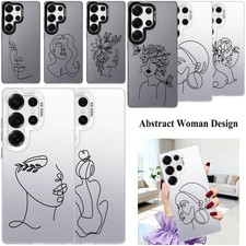 Charming Woman For Samsung Galaxy S24 S23 Ultra S26 S25 Hard PC Phone Case Cover