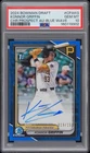 2024 Bowman Draft Chrome 1st Auto Konnor Griffin Blue Wave Refractor /150 PSA 10