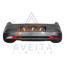 Fiat Grande Punto 5dr 06-08 Grey Rear Bumper 735379735