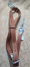BUCKINGHAM Climbing 7' Leather Nylon Pole Safety Strap Belt,klein,bashlin, 2