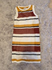 Women's Nine West Crochet Knee-Length Dress Size S