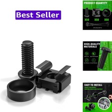 50 PACK M6 x 16mm Rack Mount Cage Nuts, Screws and Washers for Rack Mount Ser...