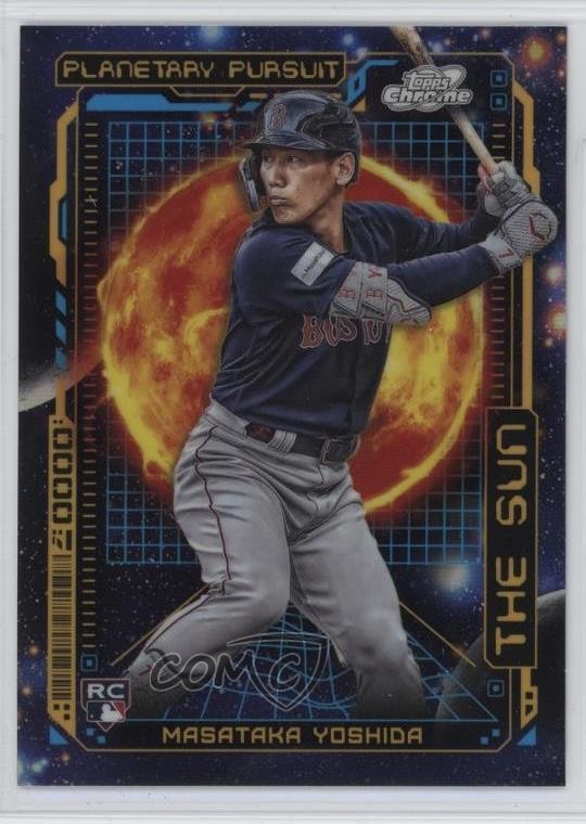 2023 Topps Cosmic Chrome Planetary Pursuit Sun Masataka Yoshida #PPS-3 11o2