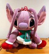 Disney Store Lilo Stitch Angel Holiday Christmas Soft Plush 12 : New with Tags