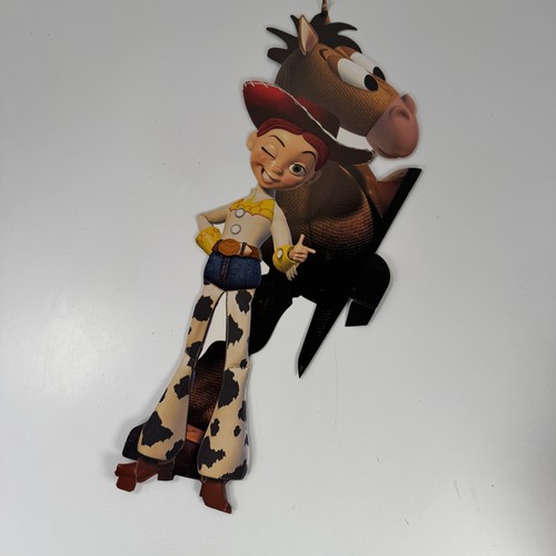 Disney Pixar Toy Story Jessie & Bullseye Cardboard Standee Cutout Decoration 21"