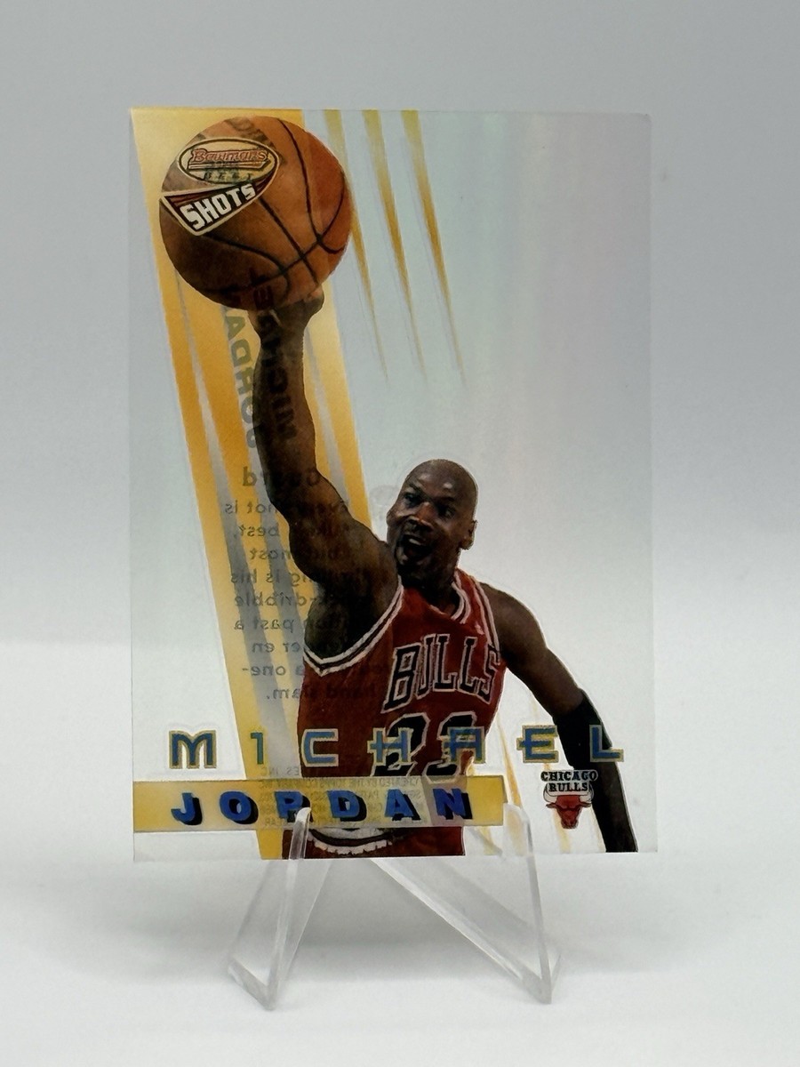 1996 Bowman's Best MICHAEL JORDAN Best Shots #BS6 REFRACTOR See