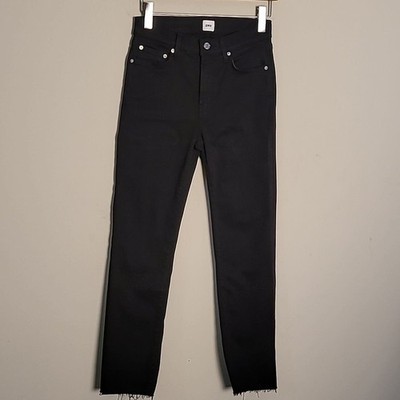Edwin high rise straight crop jean Sz 25 NWT