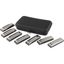 Hohner Blues Band 7Piece Harmonica Set 1501