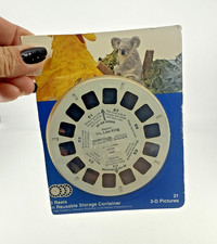 Vintage 90's 1990 TYCO Sesame Street Visits the Zoo View Master 3D Reels