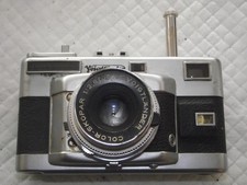 VINTAGE VOIGTLANDER VITESSA T 35MM FILM CAMERA WITH SKOPAR 50MM F2.8 LENS