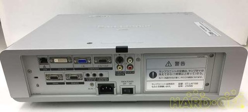 Panasonic PT-FW300 WXGA, LCD Projector, 3500 Lumens from Japan color silver - Picture 5 of 9