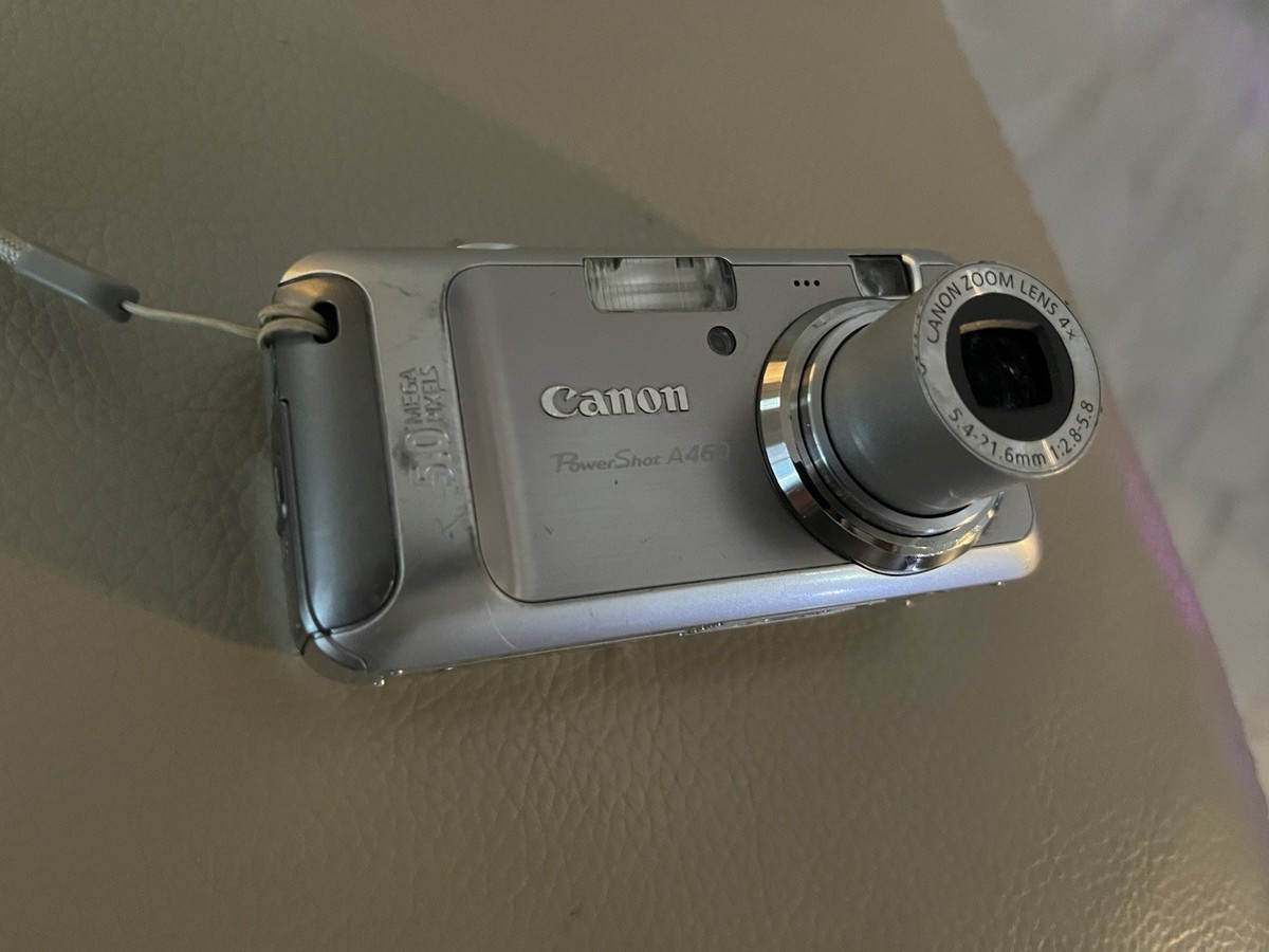 Canon PowerShot A460 Compact Digital Camera 5MP 4x Optical Zoom