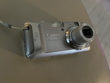 Canon PowerShot A460 Compact Digital Camera 5MP 4x Optical Zoom Silver Flash
