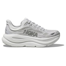 HOKA Bondi 9 Road-Running Shoes - Women's, Color: Stardust/Silver, New.