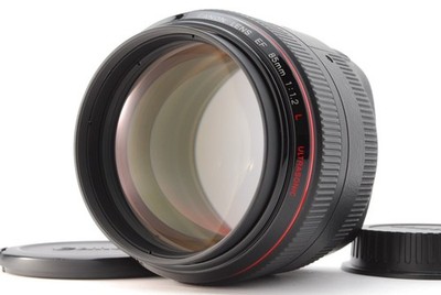 [Almost Unused] Canon EF 85mm F1.2 L USM Portrait Lens EOS EF Mount From JAPAN