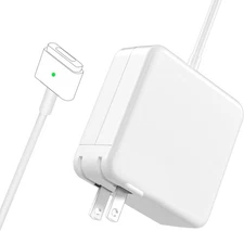 Mac Book Air Charger 45W Power Adapter, Magnetic Mag2 T-Tip Laptop