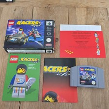 Thumbnail of ebay&reg; auction 327320646563 | Lego Racers Nintendo 64 N64 PAL komplett mit Poster