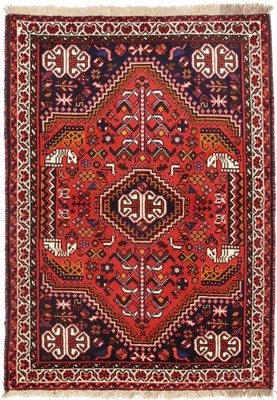Pictorial Oriental Rug Tribal Equestrian Design Farmhouse Home Carpet 3'5X5 ft