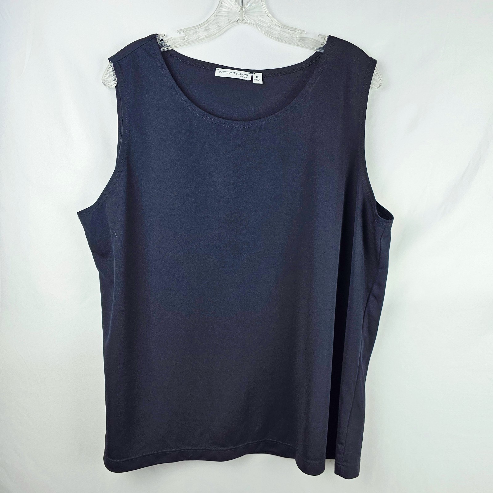 Notations Versatile Layering Sleeveless Tank Top … - image 1