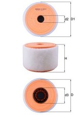 KNECHT Luftfilter LX 2607/2 Filtereinsatz für AUDI A8 A6 C7 4GD 4G5 4GF 4GC A7