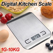 Digital 10kg Kitchen Electronic Scales Balance LCD Postal Food Weight Scale