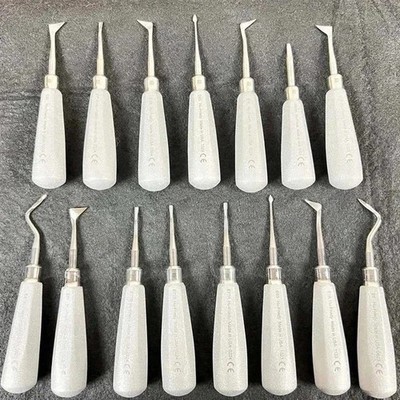 Hu-Friedy Dental Elevators Set 15 Pcs Tooth Extraction Instruments for Surgery