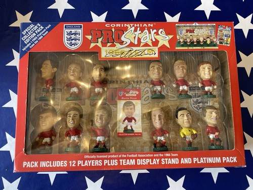 Corinthian Prostars 1966 England World Cup Box Set Signed Geoff Hurst