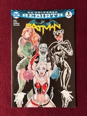 Batman #1 - 2016 - Forbidden Planet Exclusive Guillem March Variant - DC Rebirth