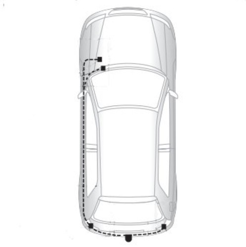 ANHÄNGERKUPPLUNG für Audi A1 Fließheck 10-15 abnehmbar + 7-polig E-Satz ABE - Bild 3 von 3