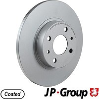 2X JP Group Bremsscheibe Hinterachse, Vorderachse U.A. FüR Alfa Romeo, Fiat
