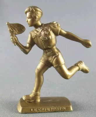 Figurine Publicitaire Café Martin La Vie au Grand Air n° 11 Scout Courant Fanion - Photo 1/2