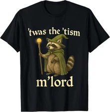 Twas the Tism Mlord Funny Autism Gen Z Meme Shirt Unisex T-Shirt