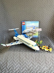 LEGO 3181 Passenger Plane MISSING: 2 MINIFIGS & The #1 Manual &bull; NO BOX