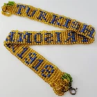 WW1 TURKISH POW - 1918 TURKISH BEADWORK - BRITISH ARMY WWI MILITARY