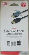 GE Pro 10 ft. L USB Printer Cable 34504
