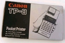 Vintage Canon TP-8 Pocket Printer Electronic ...